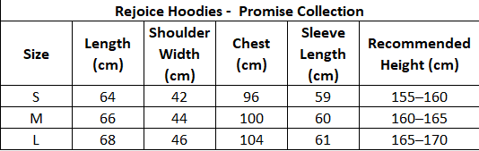 Promise collection - Hoodies