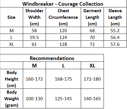 Courage - Windbreaker Jacket